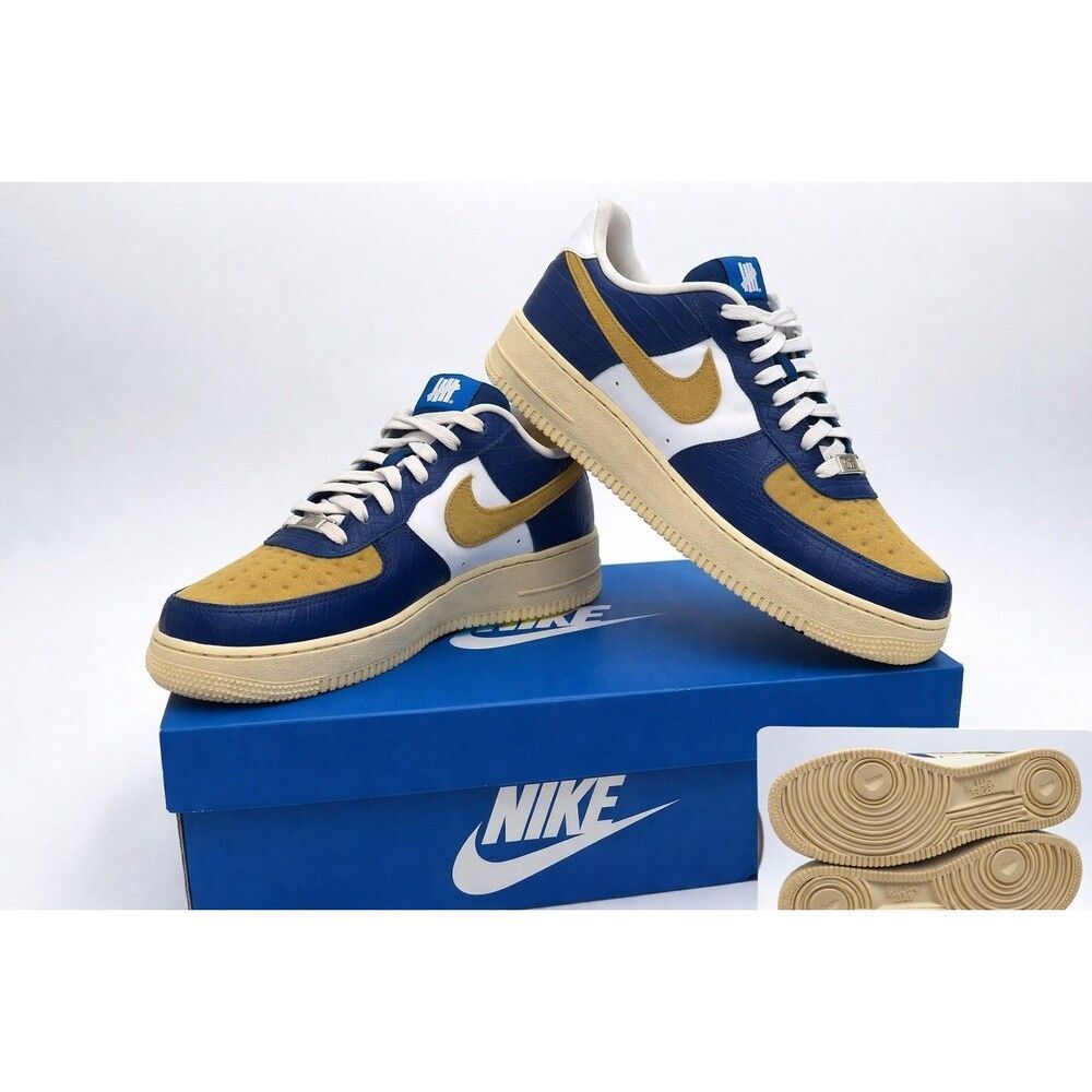 Nike Air Force 1 Low SP x Undefeated “5 On It” Blue/yellow Men’s 10 DM8462-400